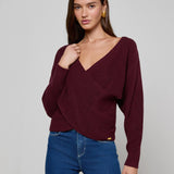 L'AGENCE - Antonella Crossover Sweater