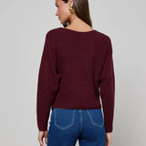 L'AGENCE - Antonella Crossover Sweater