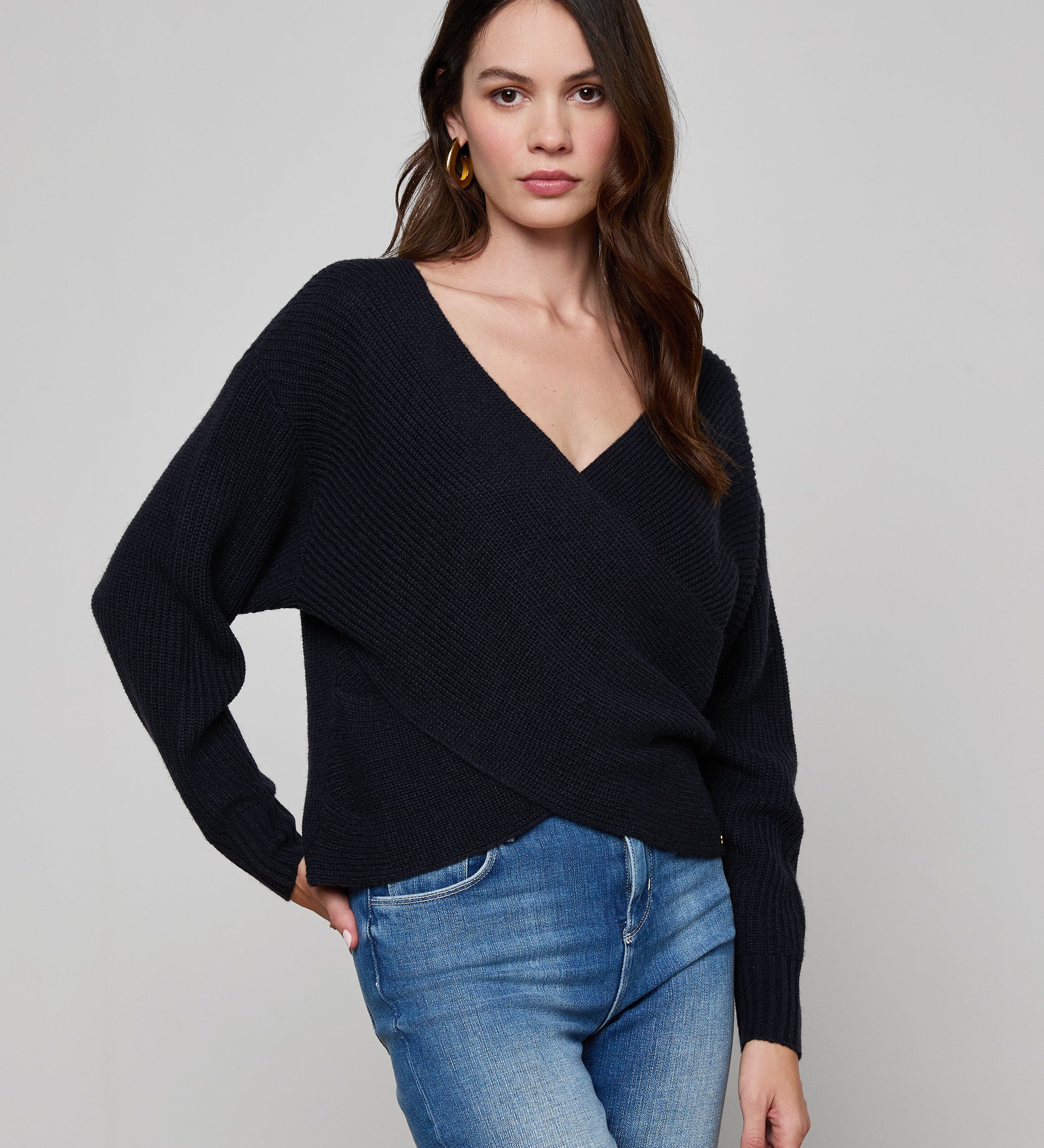 L'AGENCE - Antonella Crossover Sweater