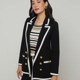 L'AGENCE - Kenji Oversized Knit Blazer