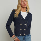 L'AGENCE - Chia Knit Biker Jacket