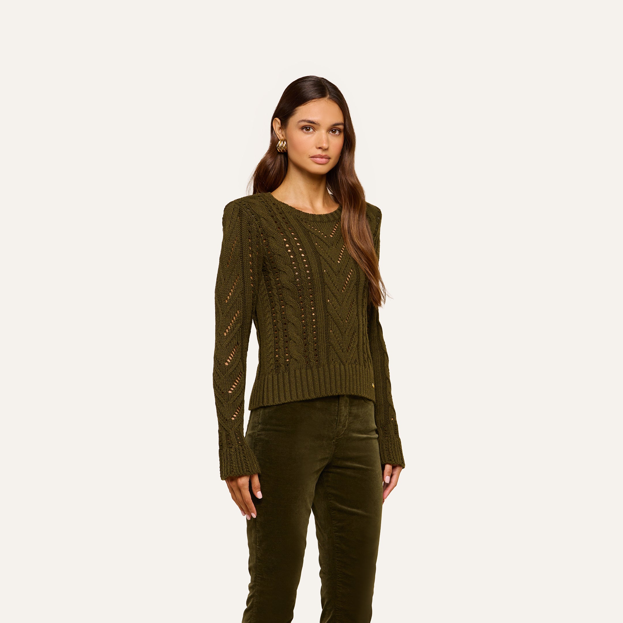 L'AGENCE - Mio Cabled Pullover
