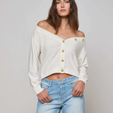 L'AGENCE - Nopal Cropped Cardigan