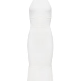 L'AGENCE - Kimi Pleat Hem Midi Dress