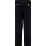 L'AGENCE - Madrid Wide Leg Knit Pant