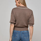 L'AGENCE - Masaki Cropped Sweater