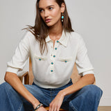 L'AGENCE - Masaki Cropped Sweater