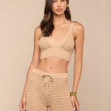 L'AGENCE - Reverie Pointelle Knit Bralette