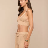 L'AGENCE - Reverie Pointelle Knit Bralette