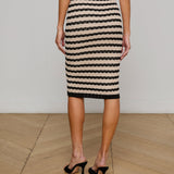 L'AGENCE - Lacen Pointelle Knit Skirt