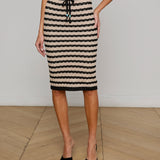 L'AGENCE - Lacen Pointelle Knit Skirt
