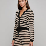 L'AGENCE - Orla Pointelle Knit Cardigan