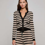 L'AGENCE - Orla Pointelle Knit Cardigan