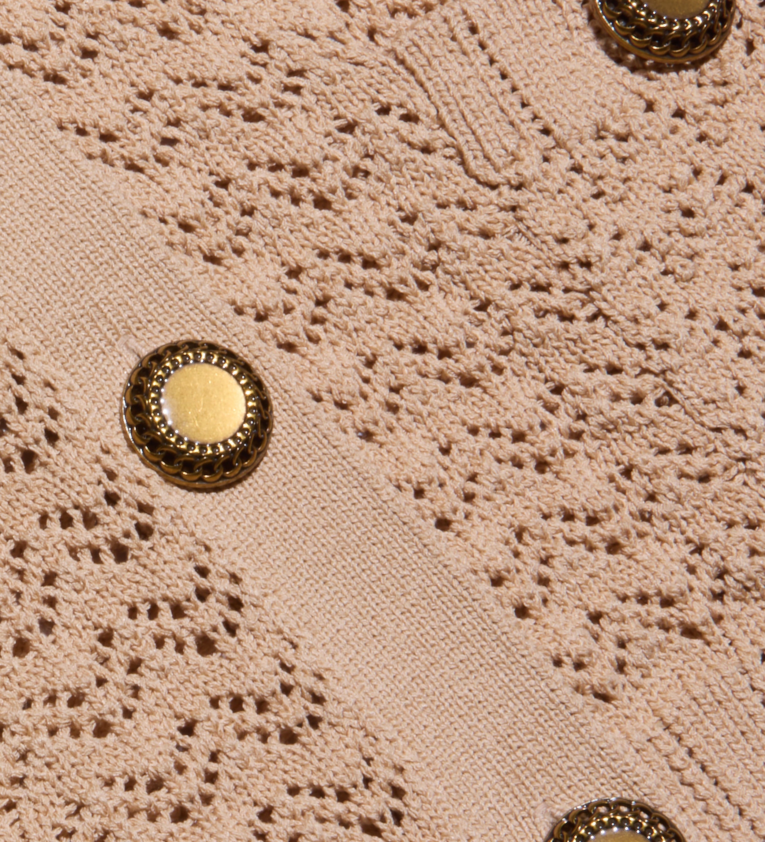 L'AGENCE - Orla Pointelle Knit Cardigan