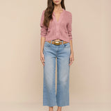 L'AGENCE - Orla Pointelle Knit Cardigan