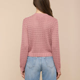 L'AGENCE - Orla Pointelle Knit Cardigan