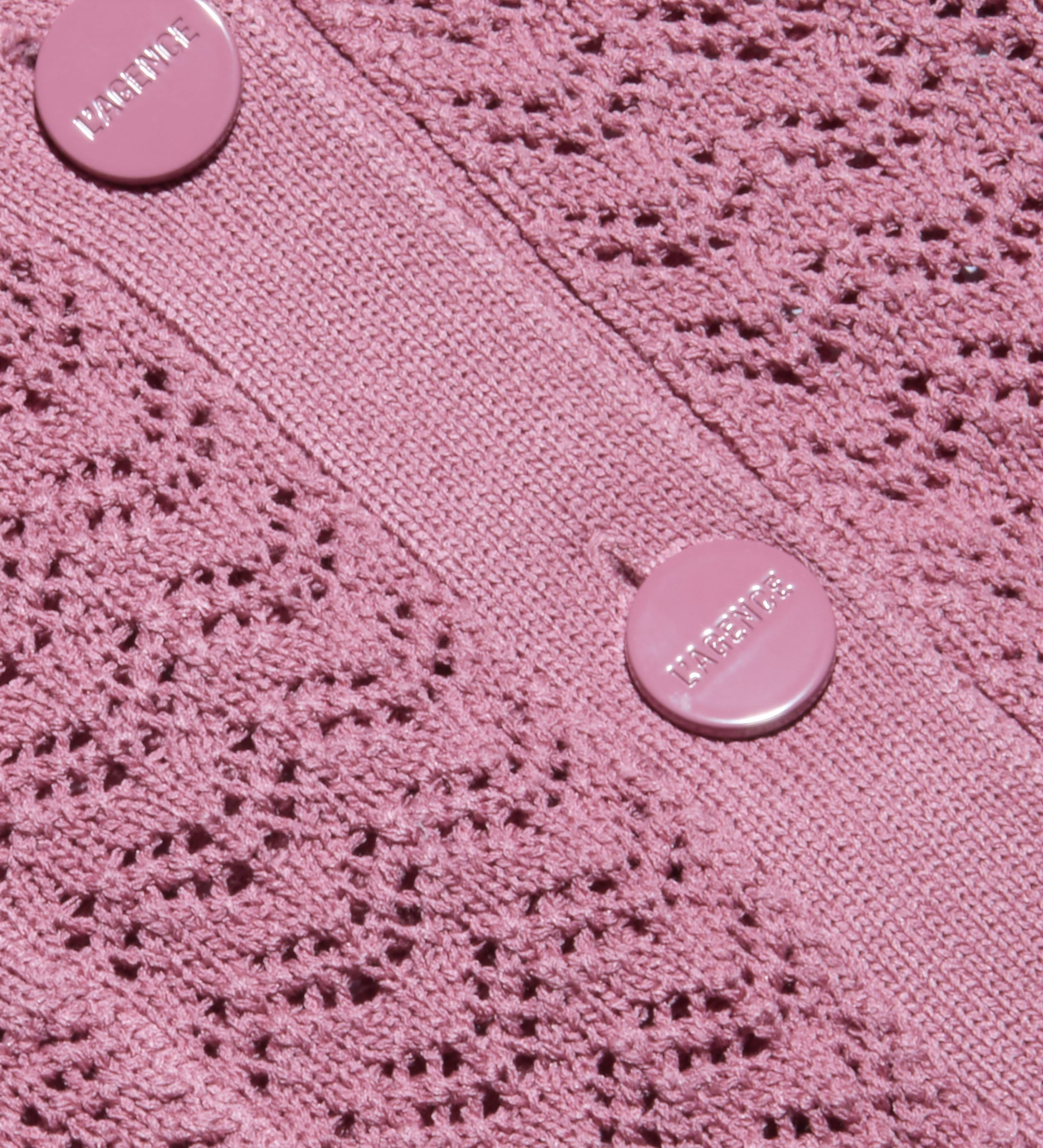L'AGENCE - Orla Pointelle Knit Cardigan