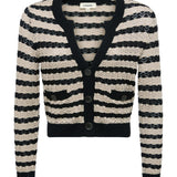 L'AGENCE - Orla Pointelle Knit Cardigan