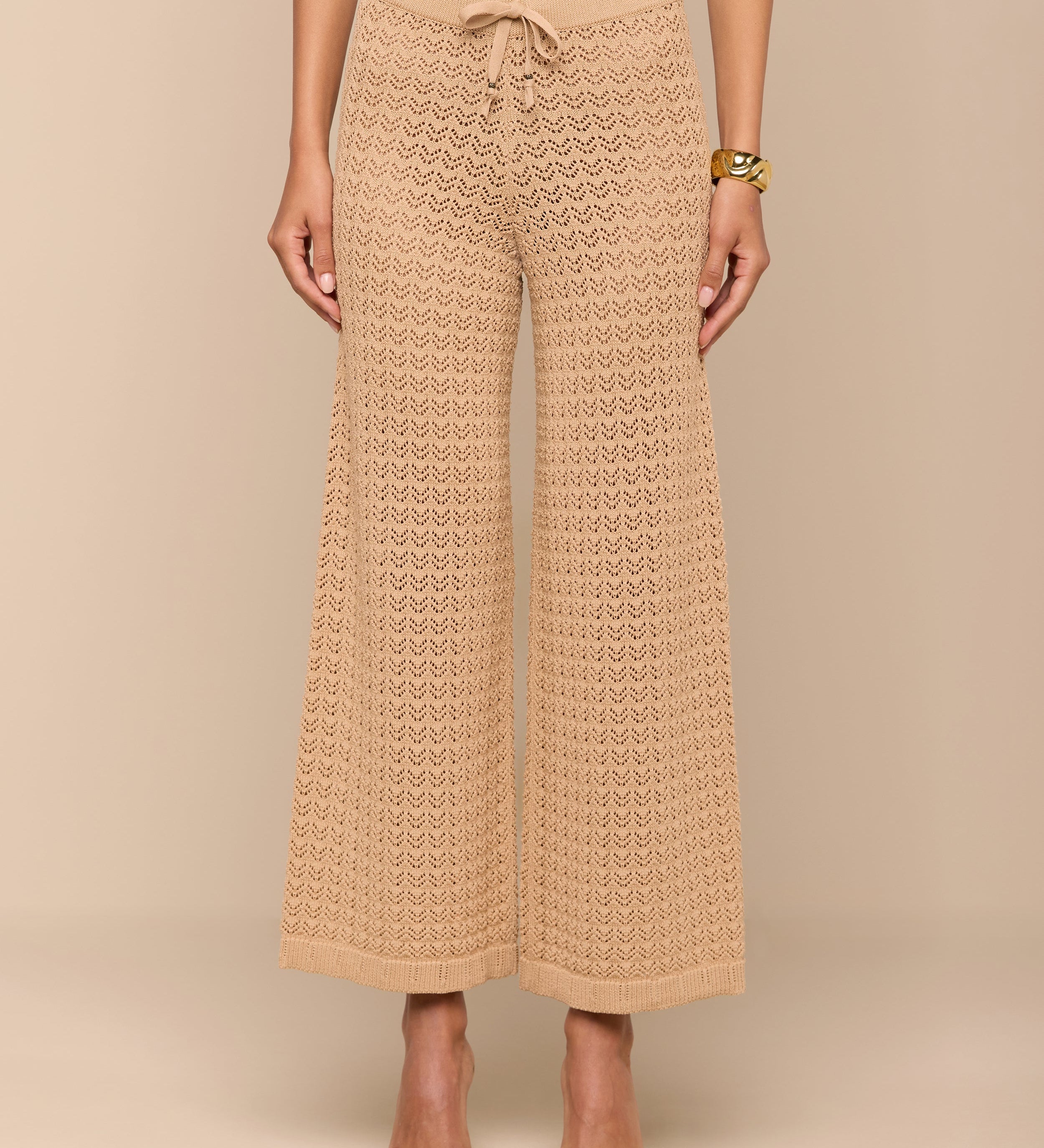 L'AGENCE - Gaelle Pointelle Knit Pant