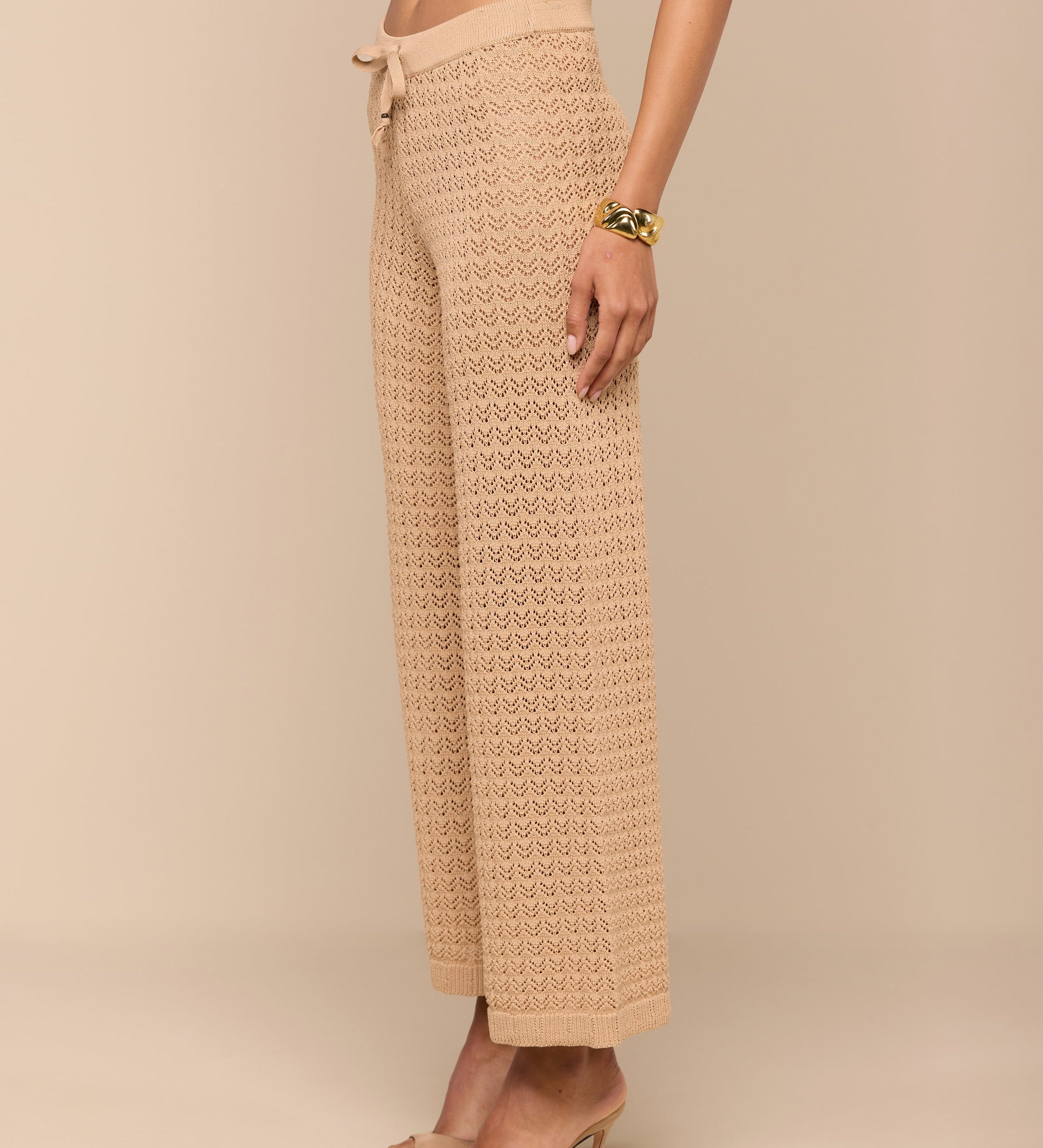 L'AGENCE - Gaelle Pointelle Knit Pant