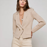 L'AGENCE - Sofia Knit Blazer