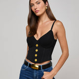 L'AGENCE - Artemis Knit Corset Top