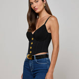 L'AGENCE - Artemis Knit Corset Top