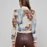 L'AGENCE - Osiris Jacquard Cardigan