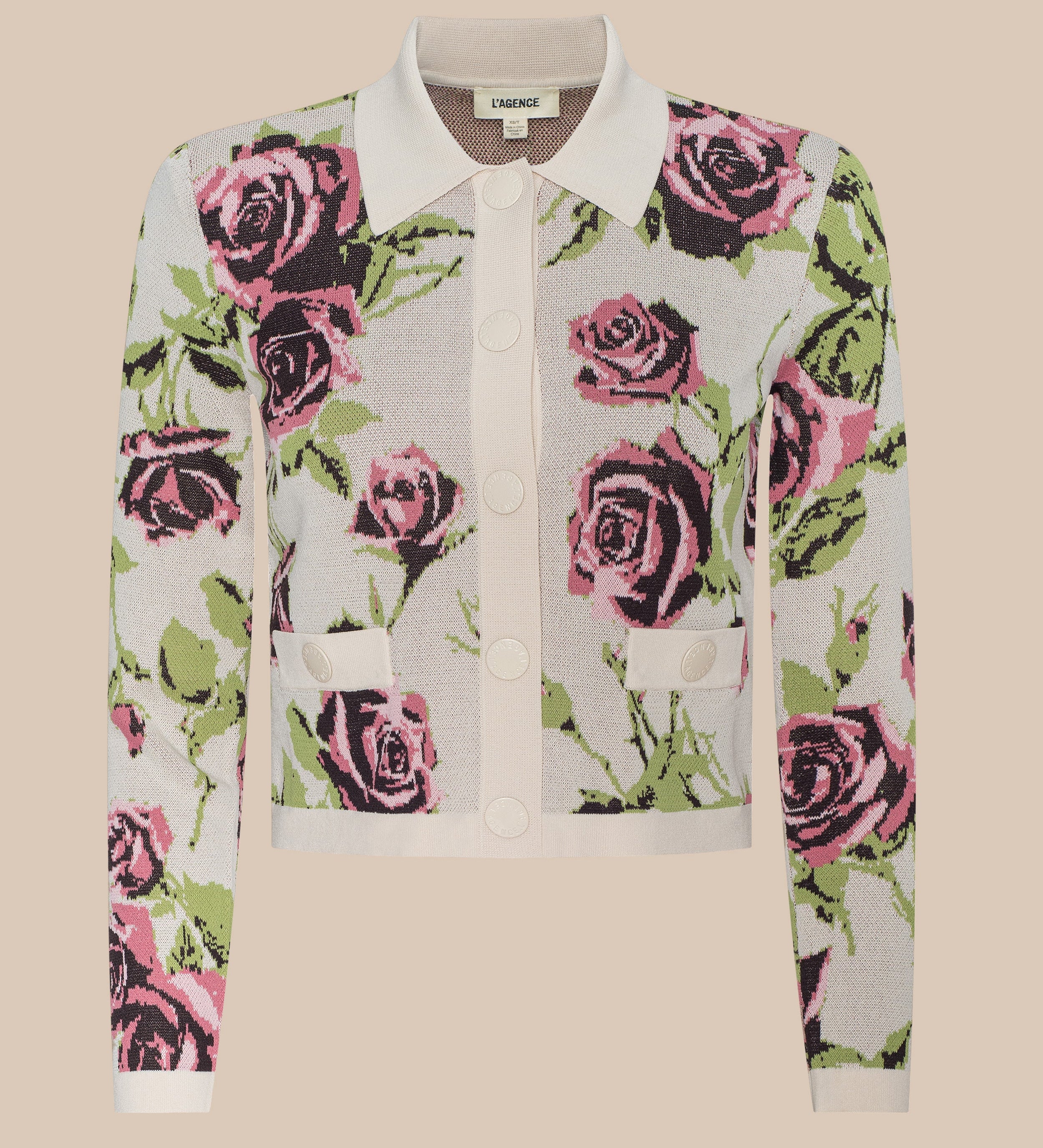 L'AGENCE - Osiris Jacquard Cardigan