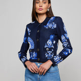 L'AGENCE - Osiris Jacquard Cardigan
