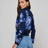 L'AGENCE - Osiris Jacquard Cardigan