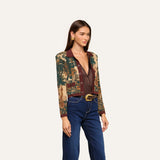 L'AGENCE - Osiris Jacquard Cardigan