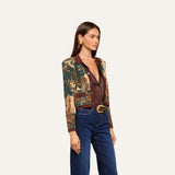 L'AGENCE - Osiris Jacquard Cardigan