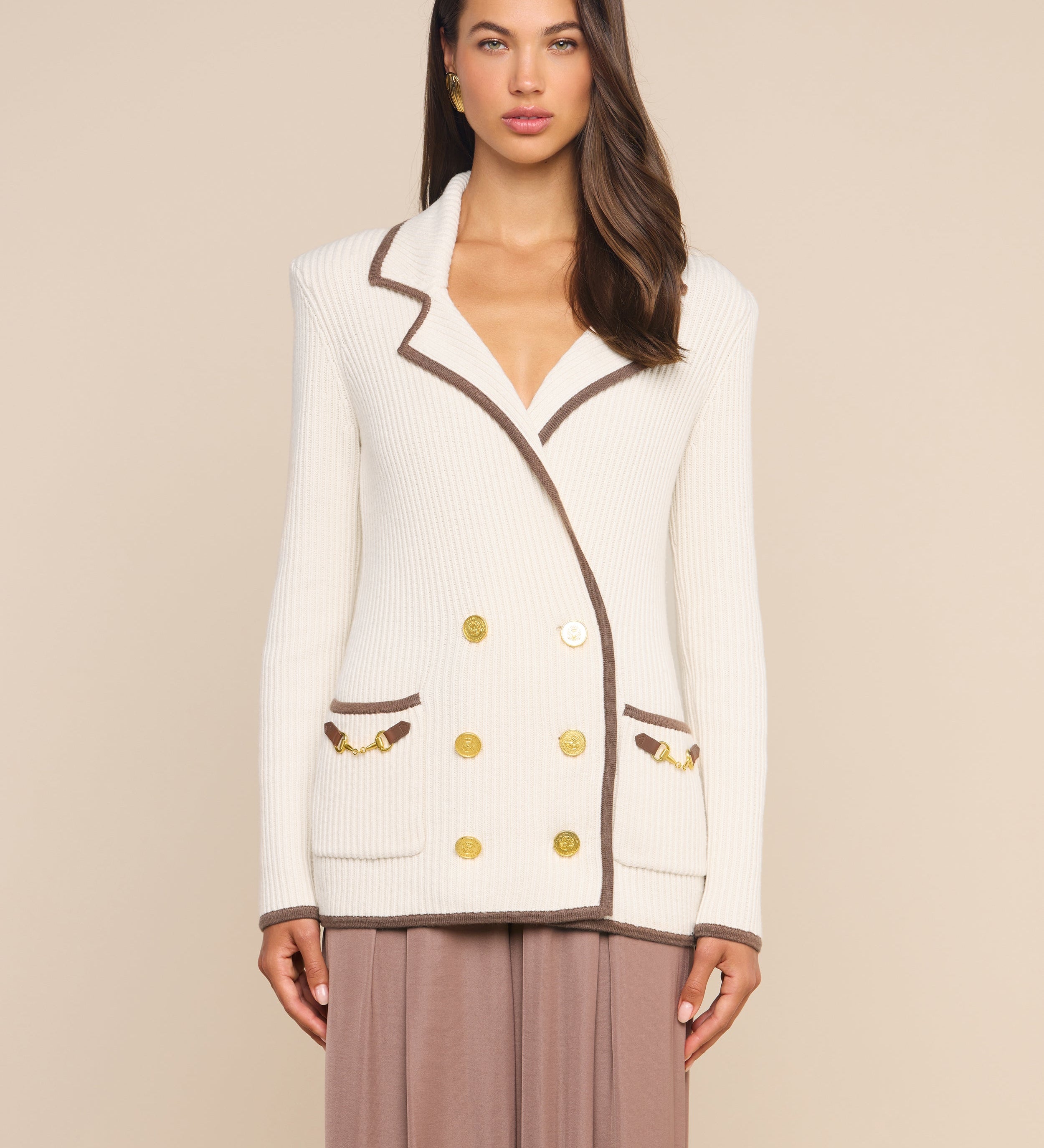 L'AGENCE - Ranch Knit Blazer