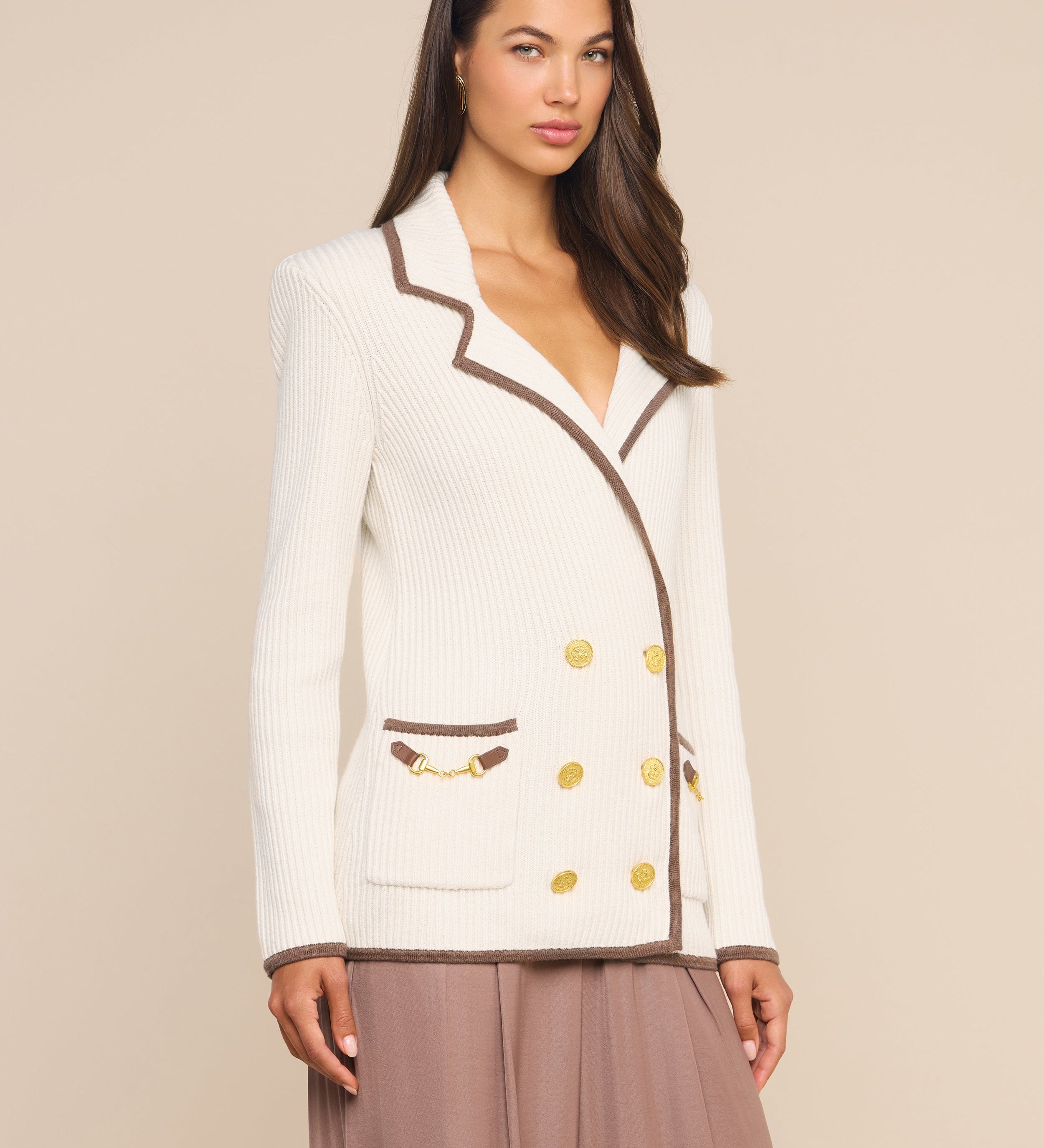 L'AGENCE - Ranch Knit Blazer