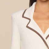 L'AGENCE - Ranch Knit Blazer