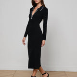 L'AGENCE - Yaretzi Knit Midi Dress