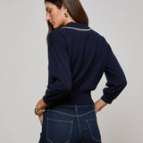 L'AGENCE - Malaki Cropped Sweater