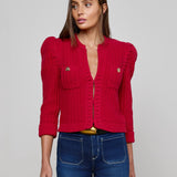 L'AGENCE - Delli Cropped Cardigan