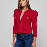 L'AGENCE - Delli Cropped Cardigan