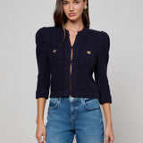 L'AGENCE - Delli Cropped Cardigan