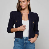 L'AGENCE - Delli Cropped Cardigan