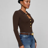 L'AGENCE - Elisabetta Knit Bodysuit