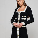 L'AGENCE - Monette Cropped Cardigan