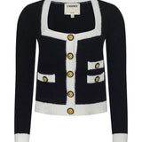 L'AGENCE - Monette Cropped Cardigan