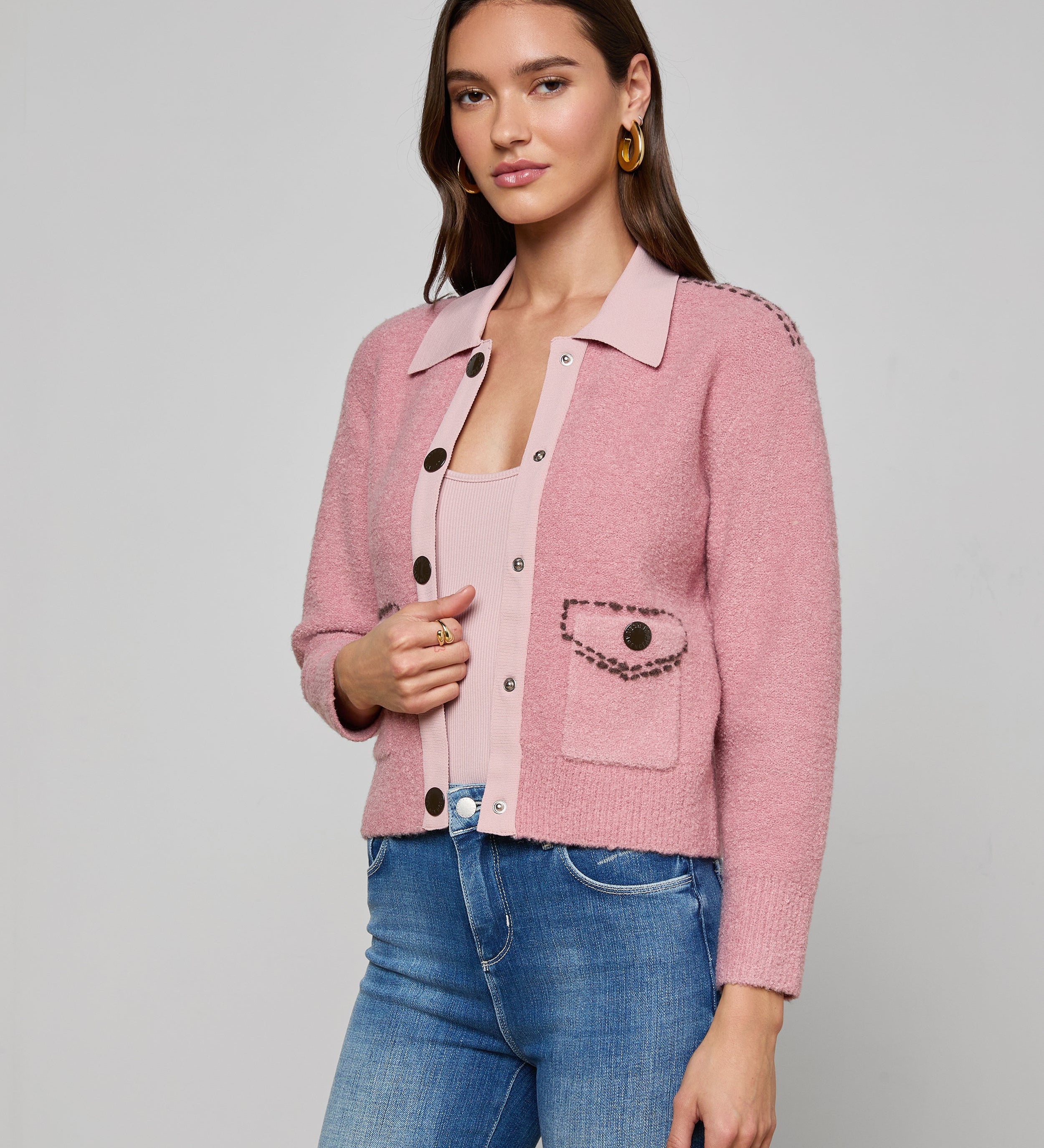L'AGENCE - Poetry Cardigan