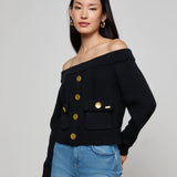L'AGENCE - Teri Off - The - Shoulder Top