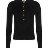 L'AGENCE - Ronda Knit Henley Top