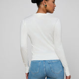 L'AGENCE - Ronda Knit Henley Top