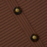 L'AGENCE - Taru Button-Front Mini Dress